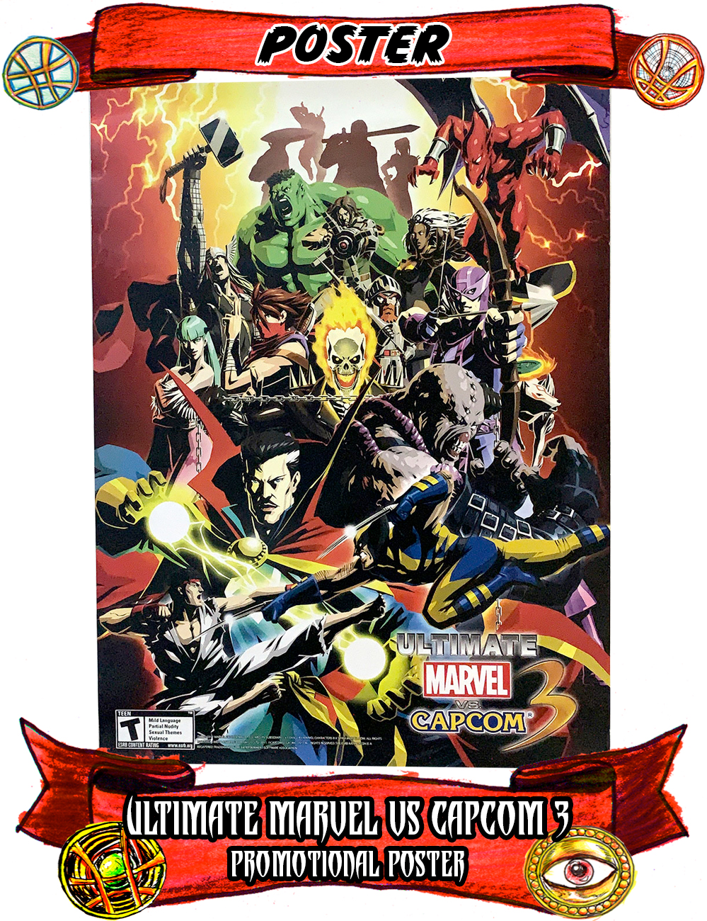 Ultimate Marvel vs Capcom 3 PS Vita poster (Japan)