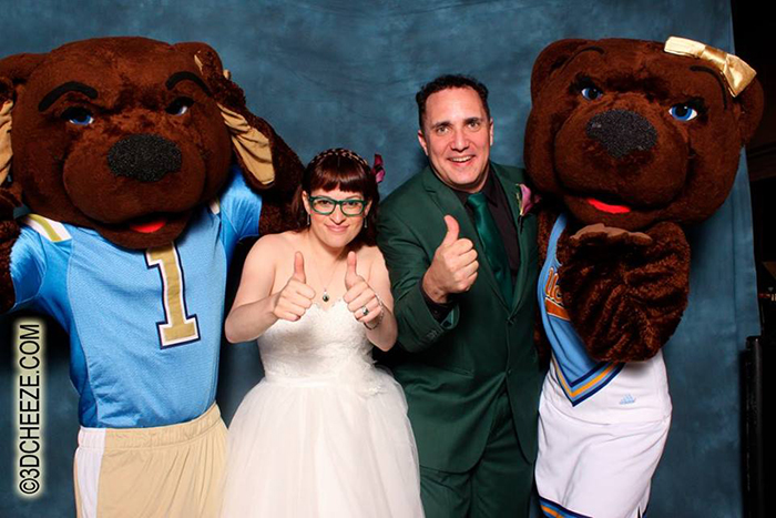 Bruin Bears at our wedding