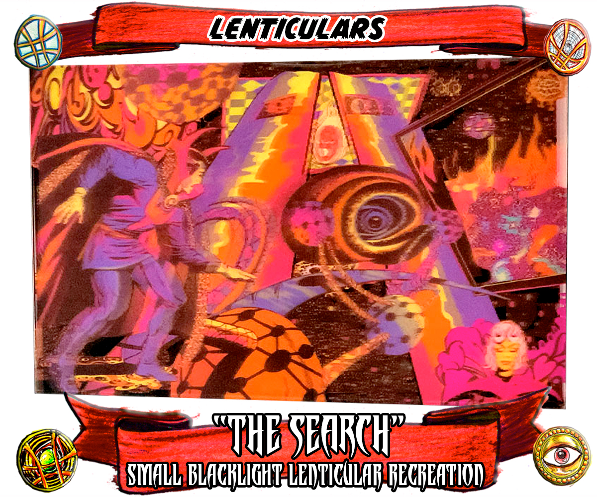 Doctor Strange "The Search" lenticular recreation