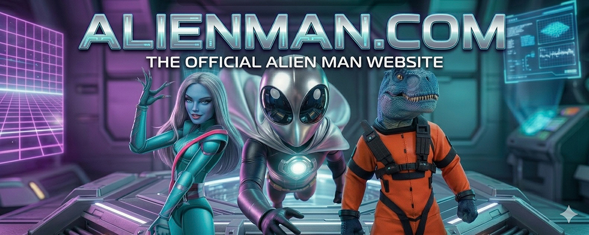 Alien Man Header