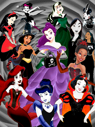 Disney Goth Princesses